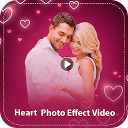 Icon image Heart photo effect video maker
