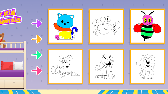 Painter Kid: Color Animals 1.2 APK screenshots 8