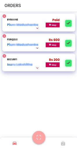 Android application Takeaway Delivery App screenshort