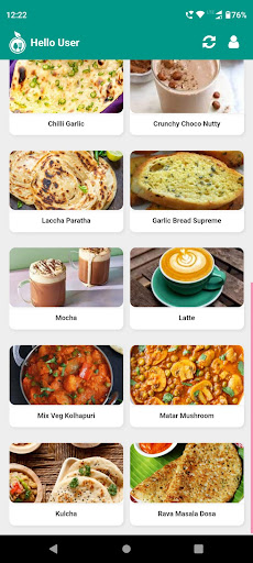 Android application FreshLeft screenshort