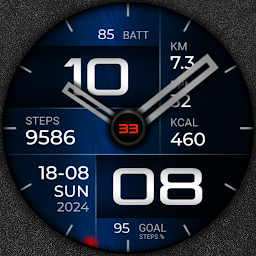 Icon image PW103 Bold Hybrid Watch Face