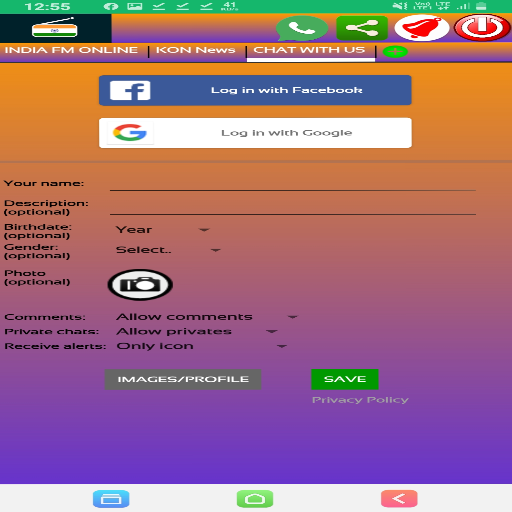 INDIA FM ONLINE Screen 2