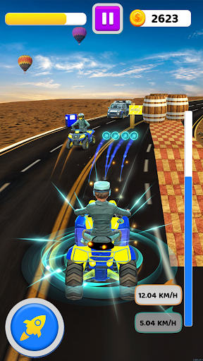 Quad Bike Traffic Shooting Gam Screen 3