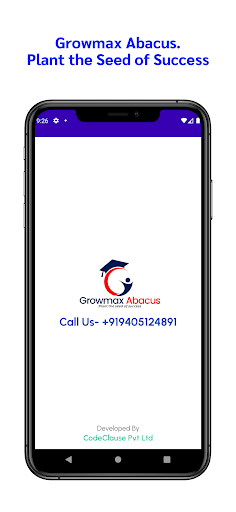 Android application Growmax Abacus screenshort
