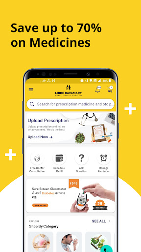 Android application Liboc Davamart-Online Pharmacy screenshort