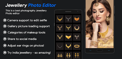 Android application Jewellery Photo Editor screenshort