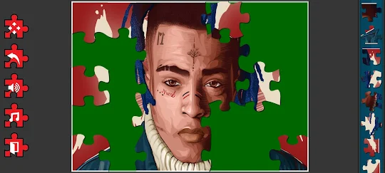 XXXTentacion Jigsaw Puzle Game