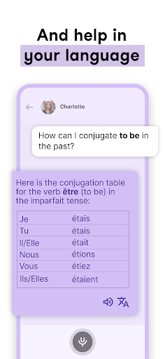 Screenshot of Univerbal AI Language Learning