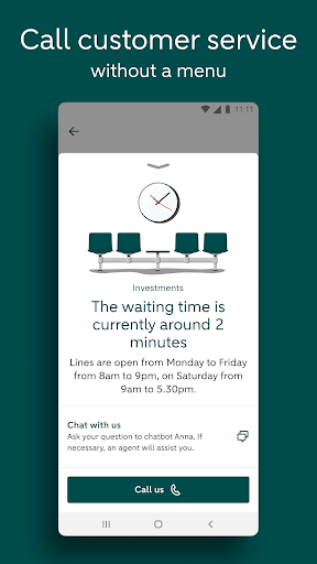 Screenshot of ABN AMRO