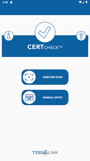 Android application CertCheck screenshort