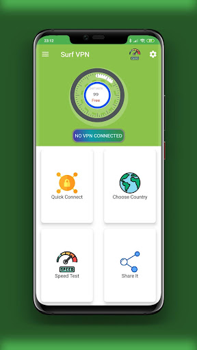 Android application Surf VPN screenshort