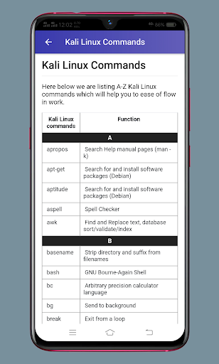 Screenshot of Guide to Learn Command Line