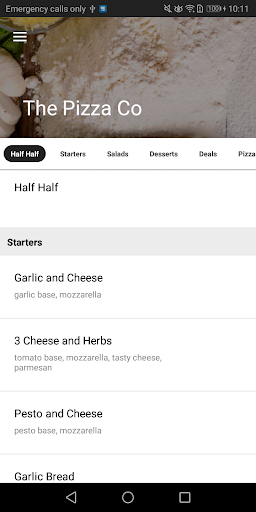 The Pizza Co Screen 3