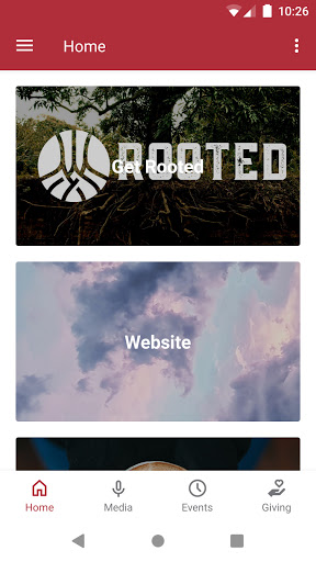 Android application Crossroads Community Covenant screenshort