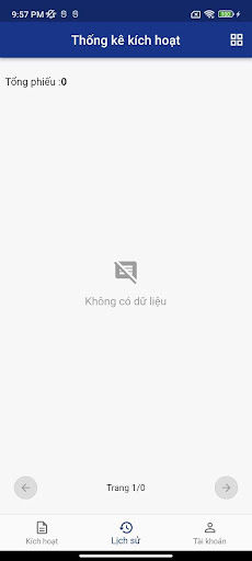 Android application Hitachi Warranty screenshort