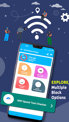 Android application Block WiFi – Router Manager screenshort