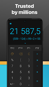Стильный Калькулятор CALCU™ 4.4.7 APK + Мод (Unlimited money) за Android