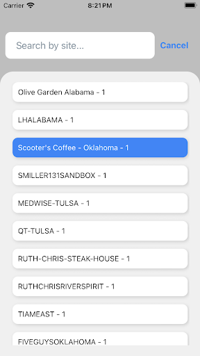 Filtrex One Screen 2