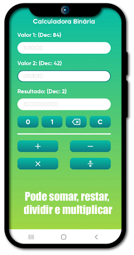 Calculadora Binária - Binary C Screen 3