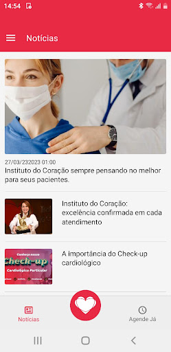 Instituto do Coração - Cliente Screen 3