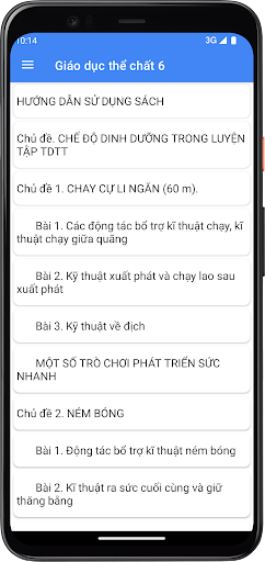 Giáo dục thể chất Lớp6 Screen 2