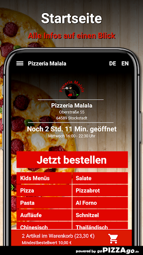 Pizzeria Malala Stockstadt