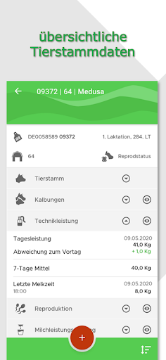 Android application HERDEmobil screenshort