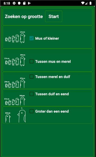 Vogels in Nederland Screen 3