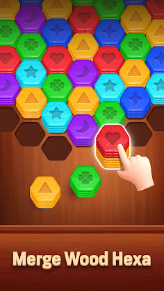 Wood Hexa - Screenshot 1