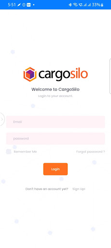 Android application CargoSilo screenshort