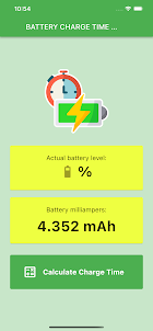 Battery Charge Time Calculator