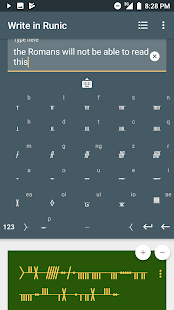 Write in Runic: Rune Writer & Keyboard 2.8.5-runic APK screenshots 6