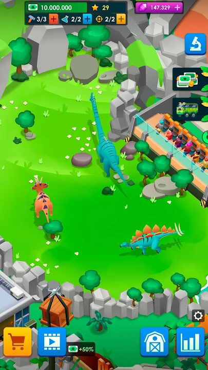 Download Idle Dinosaur Park Tycoon (MOD Unlimited Money)