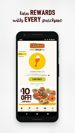 Pollo Campero, USA screenshot