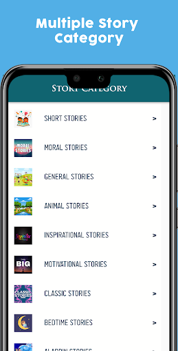Android application English Stories screenshort