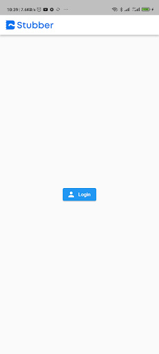 Stubber App Screen 2