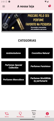 Perfumarte Portugal Screen 3