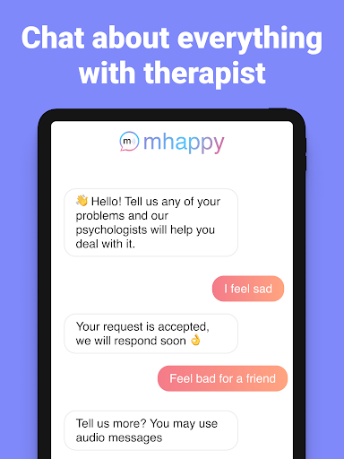 Screenshot of MHappy: Anxiety Mental Therapy