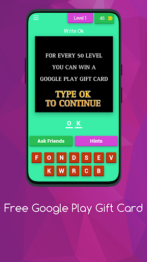 Earn Google Play Gift Card