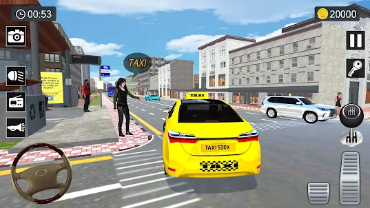 City Taxi Driving Simulator 3D