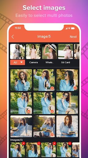 Android application Photo + Music = Video screenshort