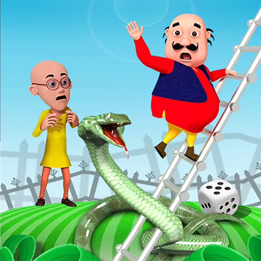 Logo motu patlu snake & ladder game