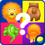  Animal Flashcards for Toddlers: Kids Learn Animals 