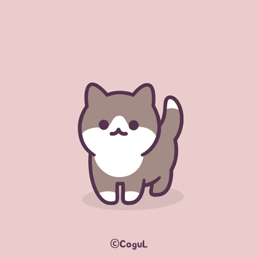 카카오톡 테마 - 블랙 턱시도 냥이 (카톡테마) logo