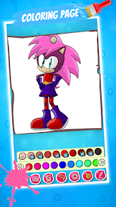 sonic drawing book