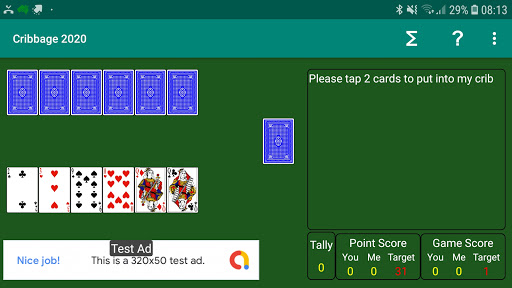 Cribbage 2020 Screen 3