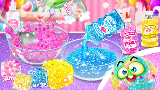 Unicorn Glitter Slime Screen 3