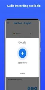 Bambara - English Translator