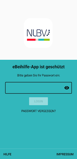 Android application NLBV eBeihilfe App screenshort