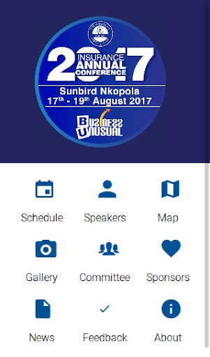 Android application IIM Conference screenshort